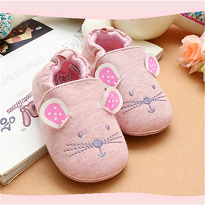 Toddler Baby Boys Girls Shoes Non Skid Slipper Sneaker Moccasins Infant First Walker House Walking Crib Shoes(6-24 Months)